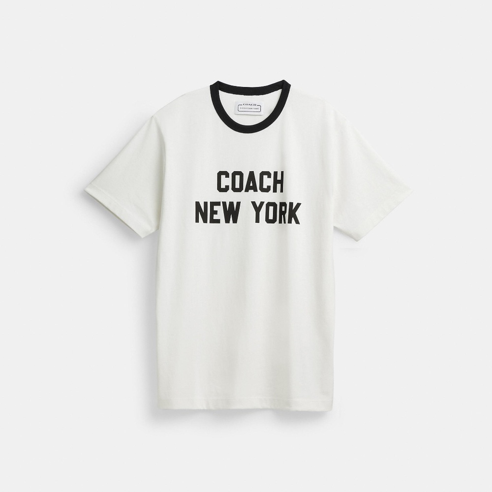 Coach New York T-Shirt Size Large